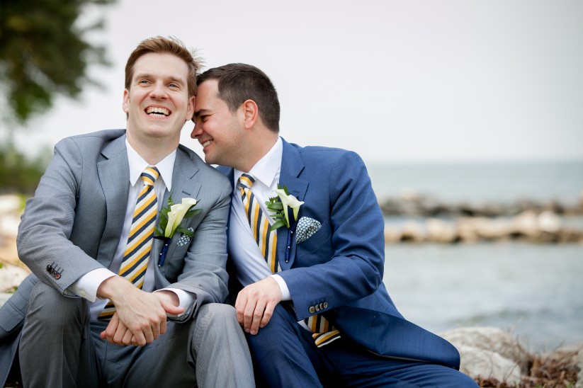 This Gay Couple Is Setting Major Groom Goals In Anita Dongre Outfits