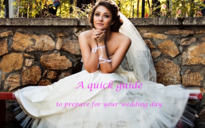 A Wedding Planning Checklist to prepare for your wedding day