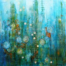 Day Dream in Turquoise By Jeanette Ardern on Mishkalo